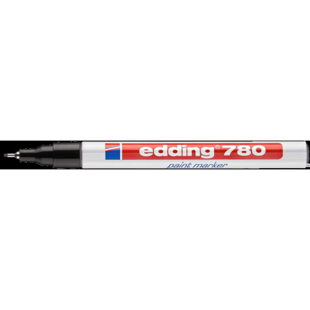 Edding Marker olejowy 780 czarny 0.8mm końcówka okrągła