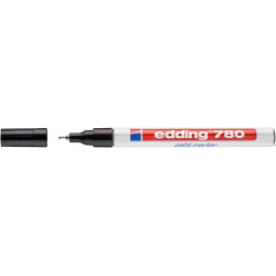Edding Marker olejowy 780 czarny 0.8mm końcówka okrągła