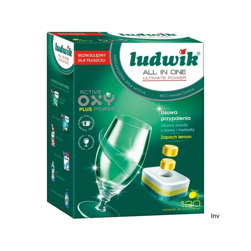 Tabletki do zmywarek LUDWIK ULTIMATE 120 sztuk