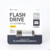 Pendrive USB 2.0 Platinet 32GB srebrny z aluminiową obudową