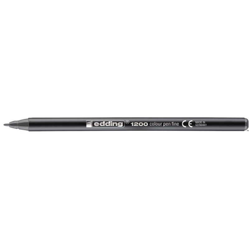 Edding pisak artystyczny 1mm szary 1200/012