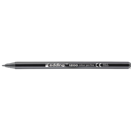 Edding pisak artystyczny 1mm szary 1200/012