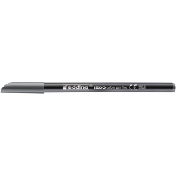 Edding pisak artystyczny 1mm szary 1200/012