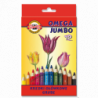 Kredki Koh-i-noor OMEGA JUMBO 3372/3382, 12 kolorów