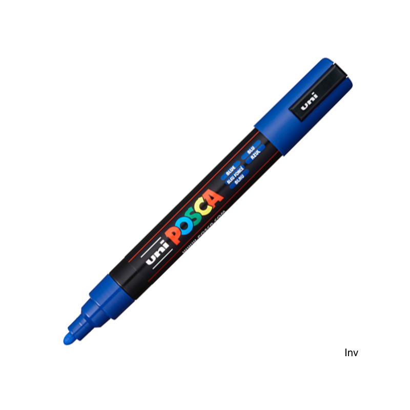 Marker niebieski PC-5M POSCA Uni 77368