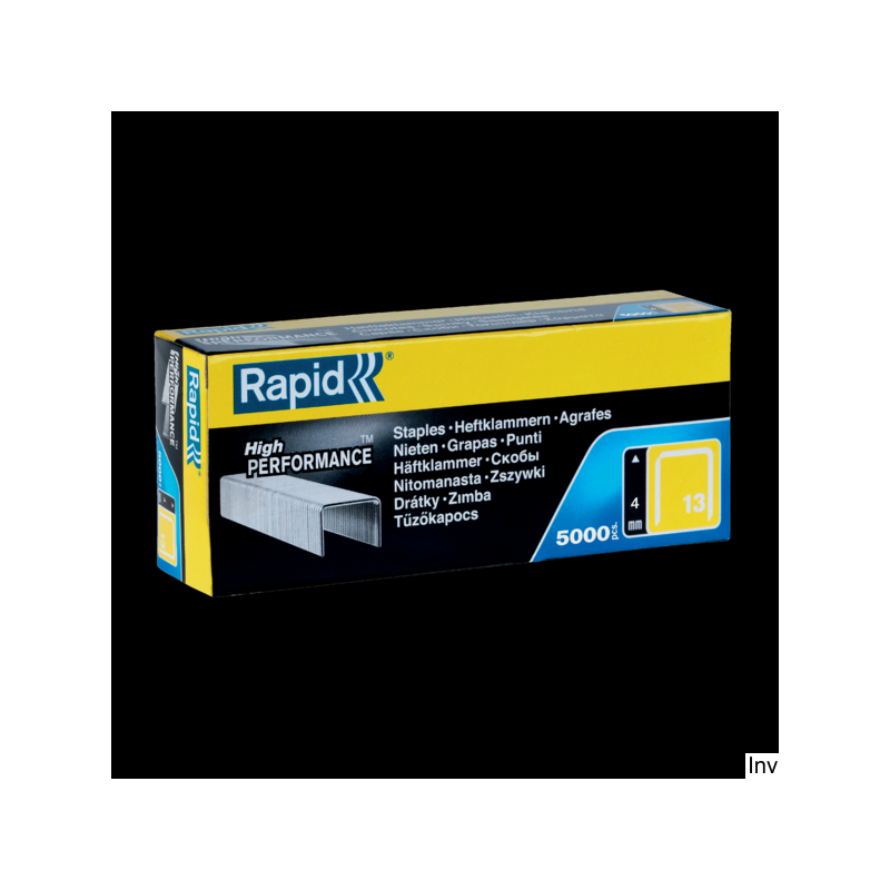 Zszywki Rapid 13/4 5 mm do zszywaczy pistoletowych, 5000 sztuk