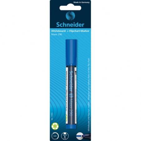 Marker do tablic SCHNEIDER Maxx 290, okrągły, 2-3mm, blister, niebieski