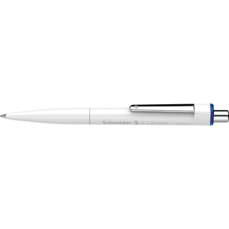 PAKIET Długopis automatyczny SCHNEIDER K3, Biosafe, M, niebieski
