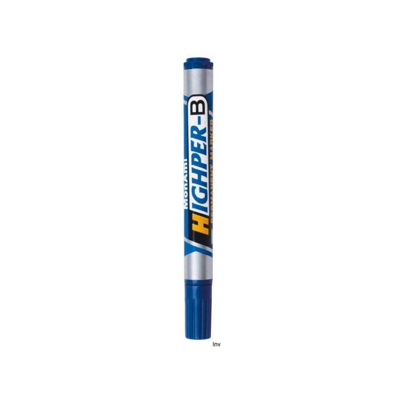Monami marker permanentny okrągła końcówka B/12 niebieski