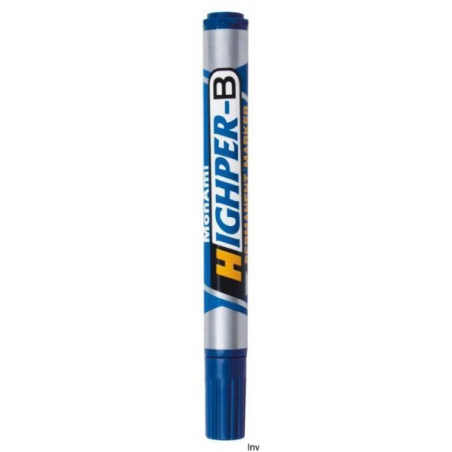 Monami marker permanentny okrągła końcówka B/12 niebieski