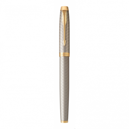 Parker Pióro wieczne IM Premium Warm Grey GT 1931684 w opakowaniu prezentowym