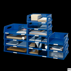 Półka Sorty Standard niebieska Leitz 400x125x295 mm
