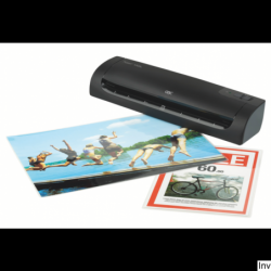 Laminator GBC Fusion 1000L A3 czarny, do laminacji na gorąco i zimno, czas nagrzewania 5 min, 2 lata gwarancji