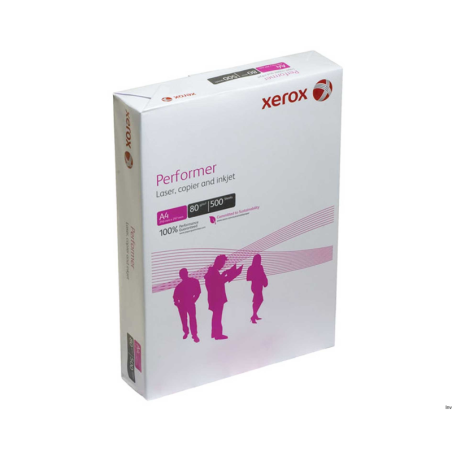 Papier A4 80g Xerox Performer klasa C 5 ryz do drukarek laserowych i atramentowych