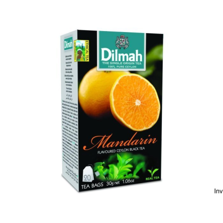 Herbata DILMAH z mandarynką 20 torebek po 1,5 g