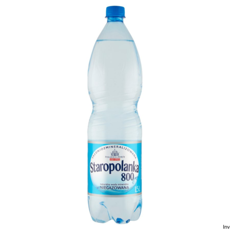Woda STAROPOLANKA 1,5L niegazowana zgrzewka 6szt. - 1
