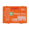 Vera apteczka DIN 13157 top 15+ pomarańczowa z wyposażeniem do pierwszej pomocy 330x235x125 mm