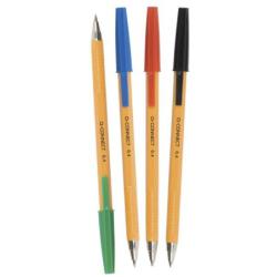Długopis Q-CONNECT z wymiennym wkładem 0,4mm (linia), zawieszka, niebieski