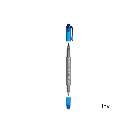 Pisak do CD Toma, dwustronny, końcówki 0,5mm i 0,8mm, niebieski, wodoodporny
