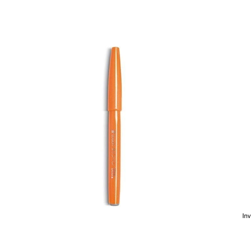 Pisak pędzelkowy do kaligrafii ciemnożółty 5 mm Pentel SES15-Y