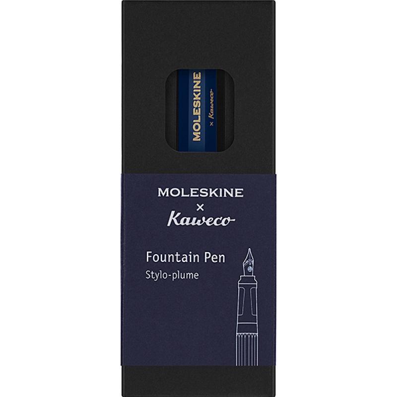 KAWECO X MOLESKINE pióro wieczne, M, niebieskie