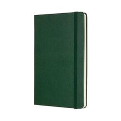Notes MOLESKINE Classic L (13x21cm), gładki, twarda oprawa, myrtle green, 240 stron, zielony