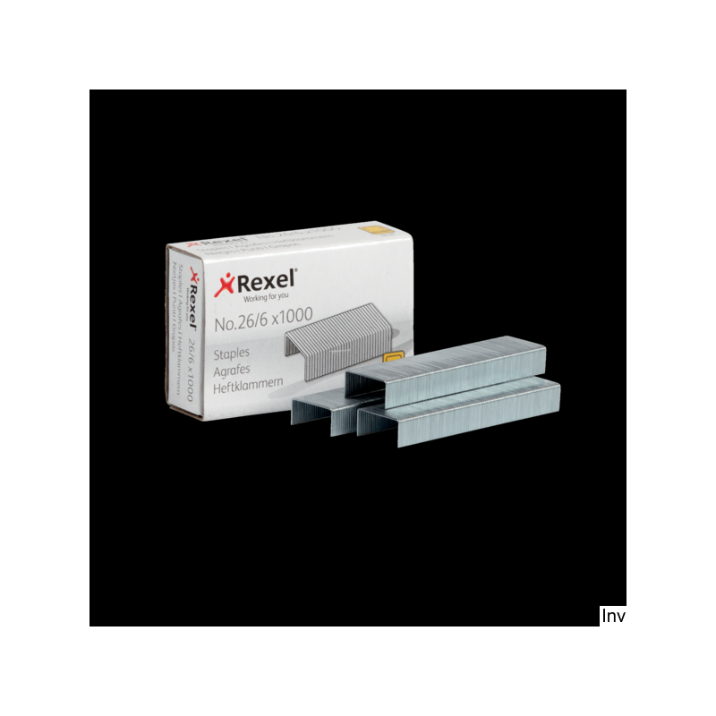 Zszywki Rexel No.56 26/6 opakowanie 1000 sztuk