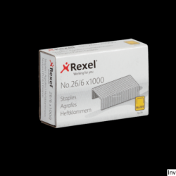 Zszywki Rexel No.56 26/6 opakowanie 1000 sztuk
