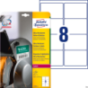 Etykiety Avery Zweckform UltraResistant 99,1x67,7 mm, białe, polietylenowe, 10 arkuszy, 80 etykiet