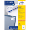 Etykiety uniwersalne Avery Zweckform 70 x 32 mm, 100 arkuszy, 2700 sztuk, białe, do druku atramentowego i laserowego