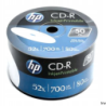 Płyta CD-R HP 700MB 52X (50 sztuk) Szpindel White Inkjet Printable