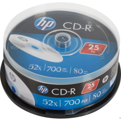 Płyta CD-R HP 700MB 52X (25...