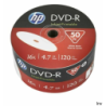 Płyta HP DVD-R 4.7GB 16x (50 sztuk) Spindel Biała do druku atramentowego