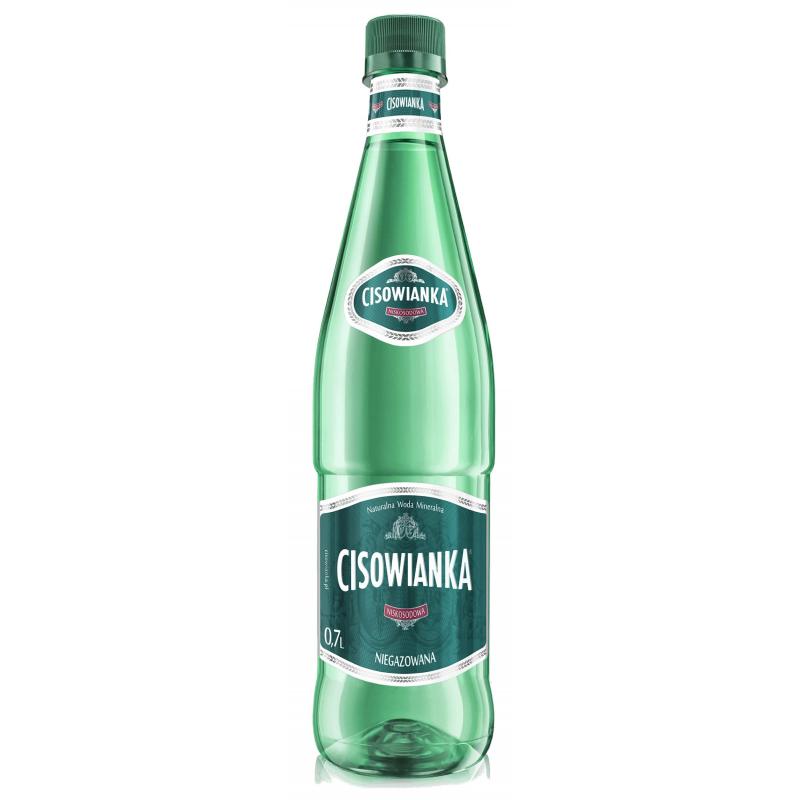 Woda CISOWIANKA, niegazowana, butelka plastikowa, 0,7l, 6 szt. - 1