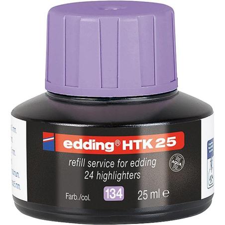 Stacja uzupełniająca E-HTK 25 do zakreślaczy EDDING, pastelowy fiolet - 1