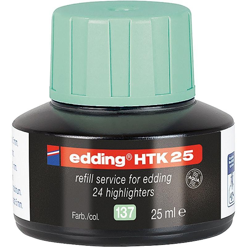 Stacja uzupełniająca E-HTK 25 do zakreślaczy EDDING, pastelowy zielony - 1