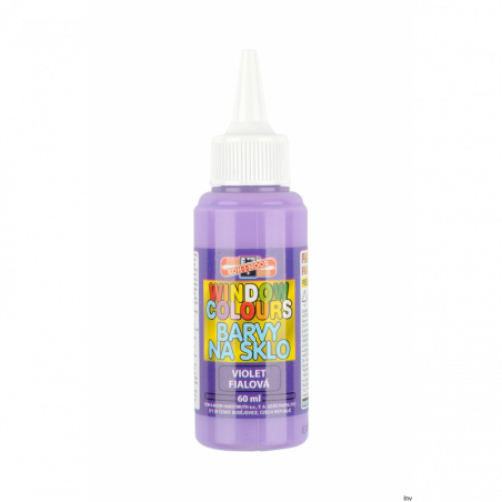 Farba witrażowa fioletowa 60ml Koh-i-noor
