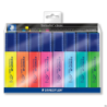Zakreślacz Staedtler Textsurfer Classic, 8 kolorów w etui, atrament pigmentowy, do papieru i kserokopii