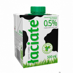 Mleko ŁACIATE UHT 0.5% 0.5L