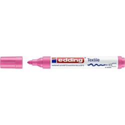 PAKIET Marker tekstylny e-4500 EDDING, 2-3 mm, różowy