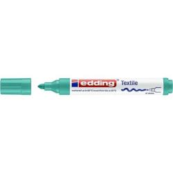 PAKIET Marker tekstylny e-4500 EDDING, 2-3 mm, bladozielony