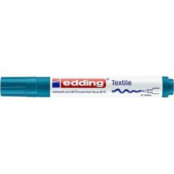PAKIET Marker tekstylny e-4500 EDDING, 2-3 mm, błękit orientalny