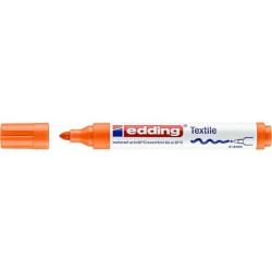 PAKIET Marker tekstylny e-4500 EDDING, 2-3 mm, pomarańczowy