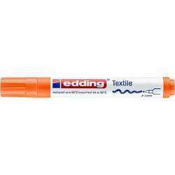 PAKIET Marker tekstylny e-4500 EDDING, 2-3 mm, pomarańczowy