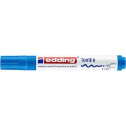 PAKIET Marker tekstylny e-4500 EDDING, 2-3 mm, jasnoniebieski