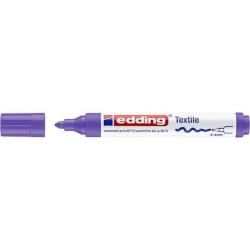 PAKIET Marker tekstylny e-4500 EDDING, 2-3 mm, fioletowy neonowy