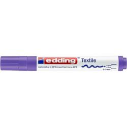 PAKIET Marker tekstylny e-4500 EDDING, 2-3 mm, fioletowy neonowy