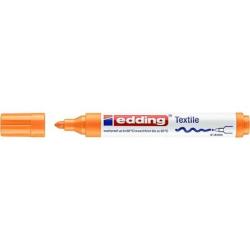PAKIET Marker tekstylny e-4500 EDDING, 2-3 mm, pomarańczowy neonowy