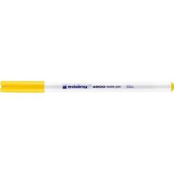 PAKIET Pisak tekstylny e-4600 EDDING, 1 mm, żółty