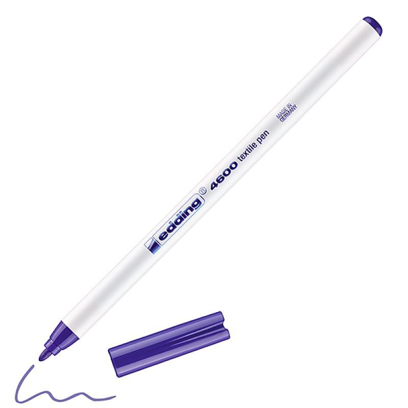 PAKIET Pisak tekstylny e-4600 EDDING, 1 mm, fioletowy